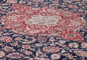 oversized kashan rug