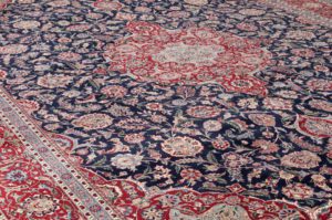 oversized kashan rug