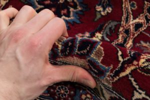 oversized kashan rug