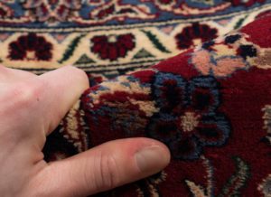 oversized kashan rug