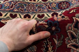 oversized kashan rug
