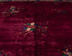 antique chinese wool rug