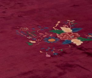 antique chinese wool rug