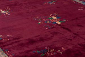 antique chinese wool rug