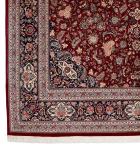 oversized kashan rug