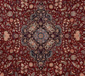 oversized kashan rug