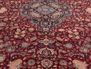 oversized kashan rug