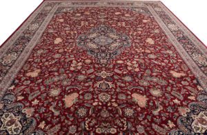 oversized kashan rug