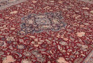oversized kashan rug