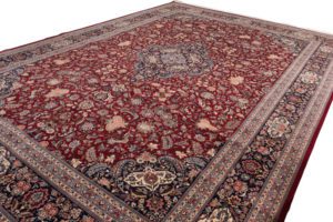 oversized kashan rug