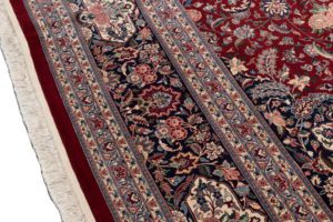 oversized kashan rug