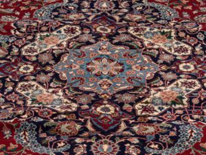 oversized kashan rug