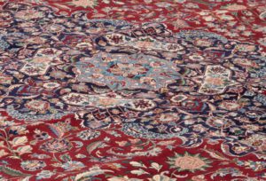 oversized kashan rug