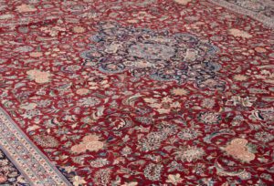 oversized kashan rug