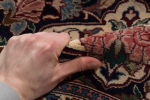 oversized kashan rug