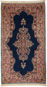 semi-antique persian kerman rug