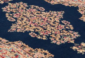 semi-antique persian kerman rug