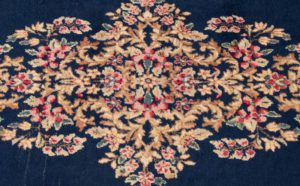 semi-antique persian kerman rug