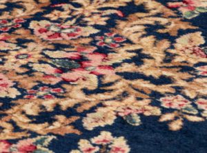 semi-antique persian kerman rug