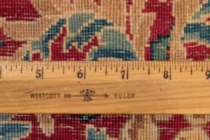 semi-antique persian kerman rug
