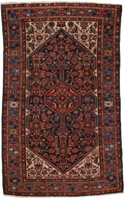antique persian hamadan rug