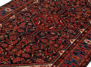 antique persian hamadan rug