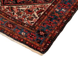 antique persian hamadan rug