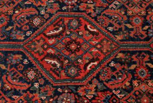 antique persian hamadan rug