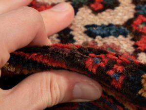 antique persian hamadan rug