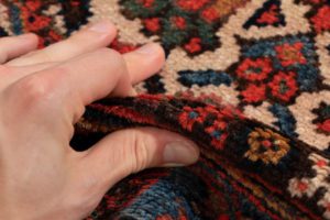 antique persian hamadan rug