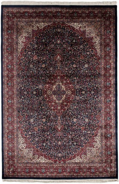kashan medallion rug