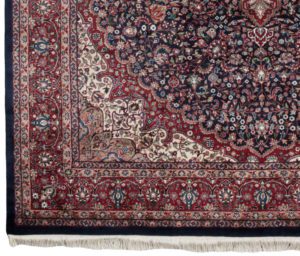 kashan medallion rug