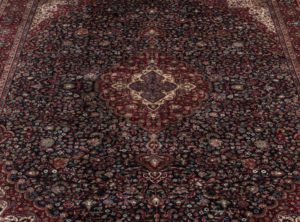 kashan medallion rug