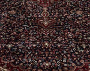kashan medallion rug
