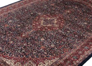 kashan medallion rug