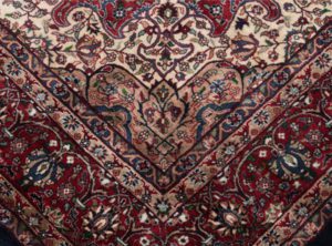 kashan medallion rug