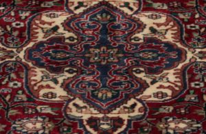 kashan medallion rug