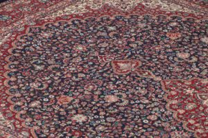 kashan medallion rug