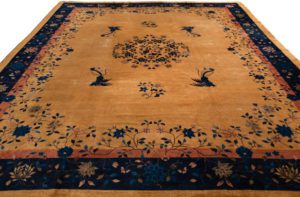antique chinese oversized wool rug