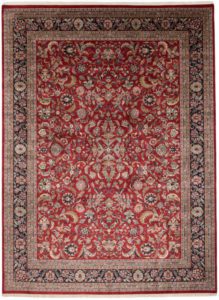 kashan all over rug