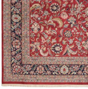 kashan all over rug