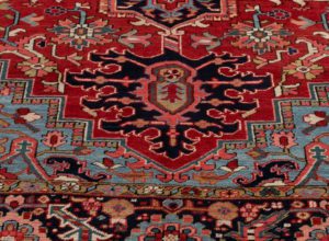 antique persian heriz rug