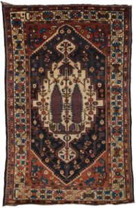 antique bakhtiari rug