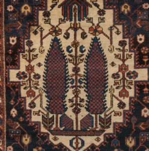 antique bakhtiari rug