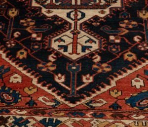 antique bakhtiari rug