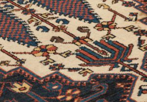 antique bakhtiari rug