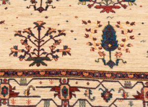 persian khamsehbaf rug