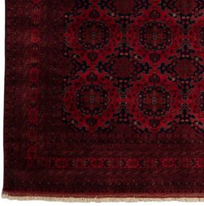 turkmen afghan rug