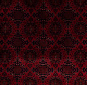 turkmen afghan rug