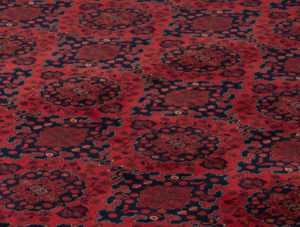 turkmen afghan rug